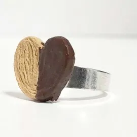 Anillo palmerita chocolate