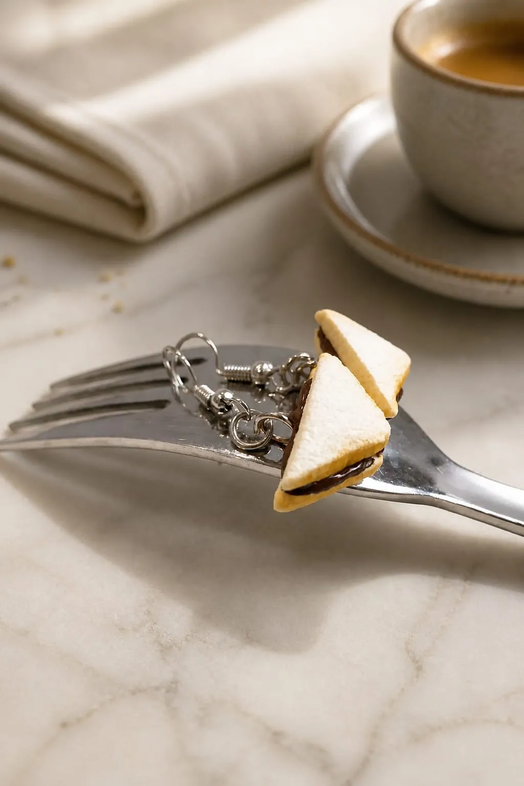 Pendientes Sandwich de chocolate - Imagen 3
